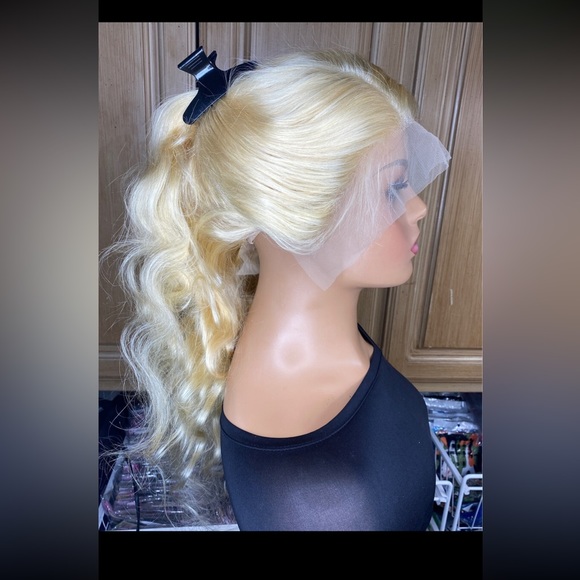 ❤️❤️NEW 100% Human Hair Lace Front wig 22 "❤️❤️ - Picture 3 of 9